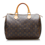 Louis Vuitton Monogram Speedy 30 (SHG-37523)