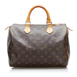 Louis Vuitton Monogram Speedy 30 (SHG-37523)