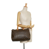 Louis Vuitton Monogram Speedy 35 (SHG-35143)