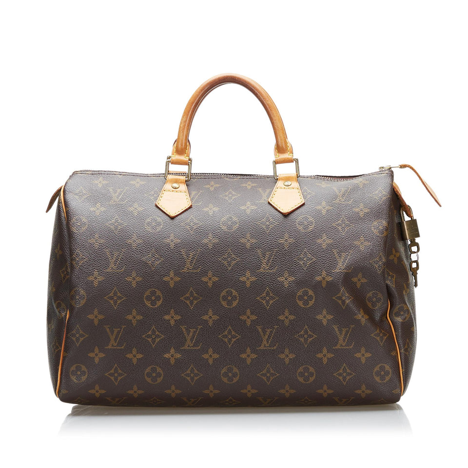 Louis Vuitton Monogram Speedy 35 (SHG-BgF7oq)