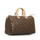 Louis Vuitton Monogram Speedy 35 (SHG-kTtGIW)