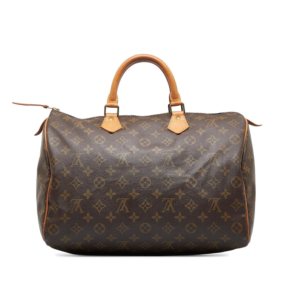 Louis Vuitton Monogram Speedy 35 (SHG-MZig8K)