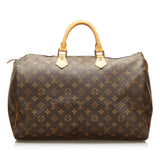 Louis Vuitton Monogram Speedy 40 (SHG-36888)