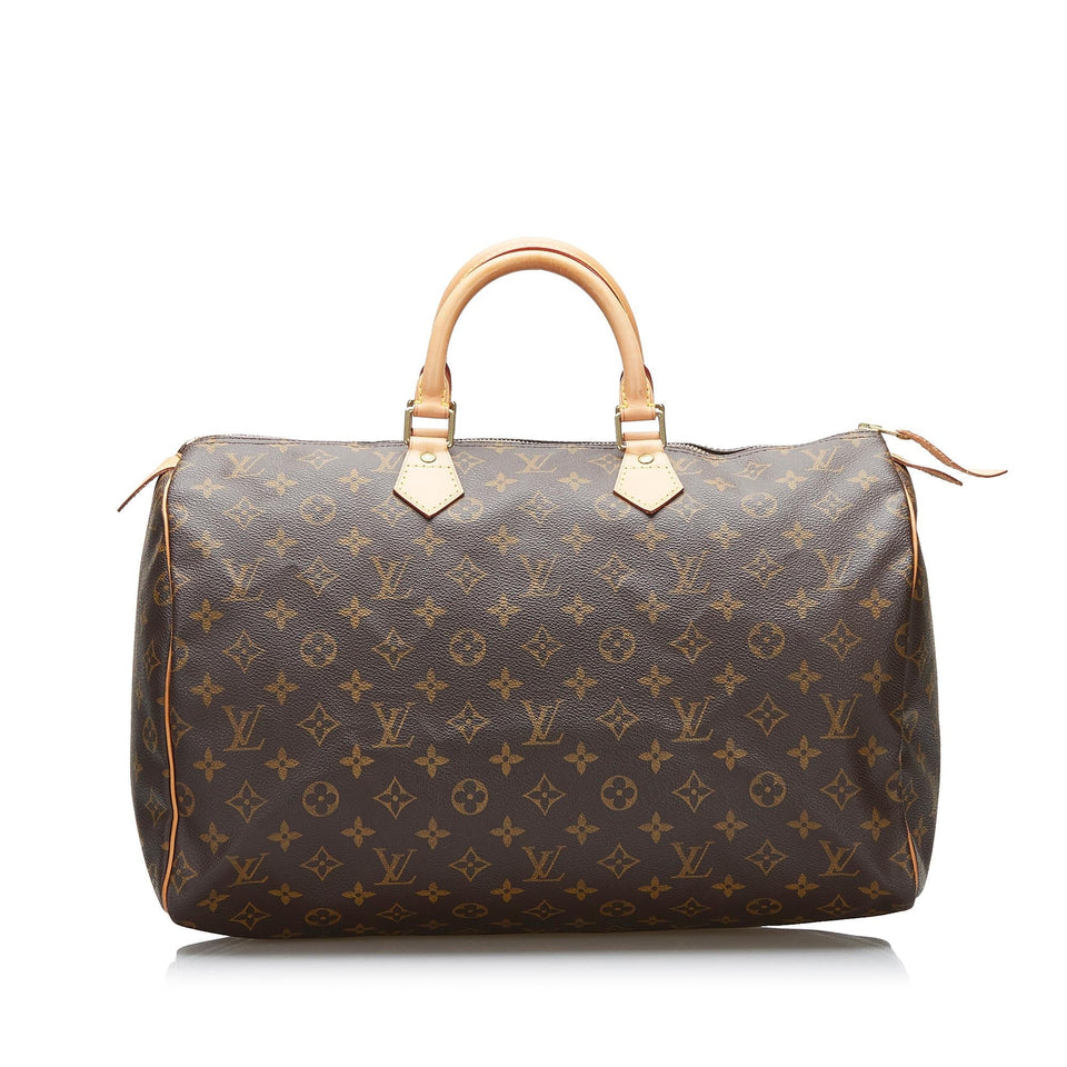 Louis Vuitton Monogram Speedy 40 (SHG-56VMyN)