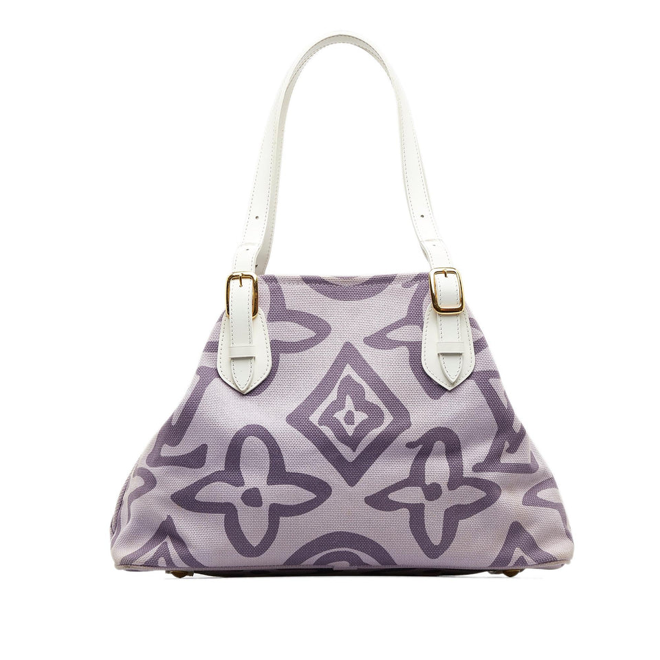 Louis Vuitton Monogram Tahitienne Cabas PM (SHG-FPrond)