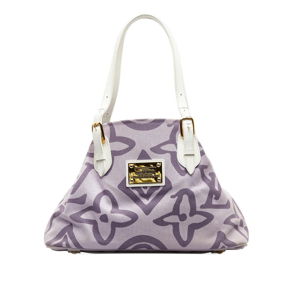 Louis Vuitton Monogram Tahitienne Cabas PM (SHG-FPrond)