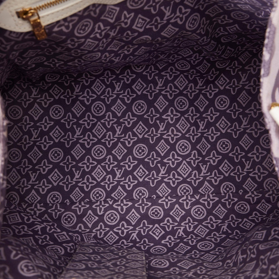 Louis Vuitton Monogram Tahitienne Cabas PM (SHG-FPrond)