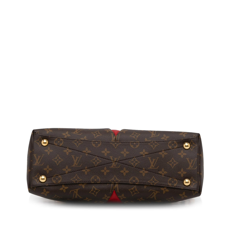 Louis Vuitton Monogram V Tote MM (SHG-5FGVKH)