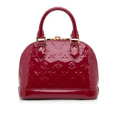 Louis Vuitton Monogram Vernis Alma BB (SHG-Mystay)
