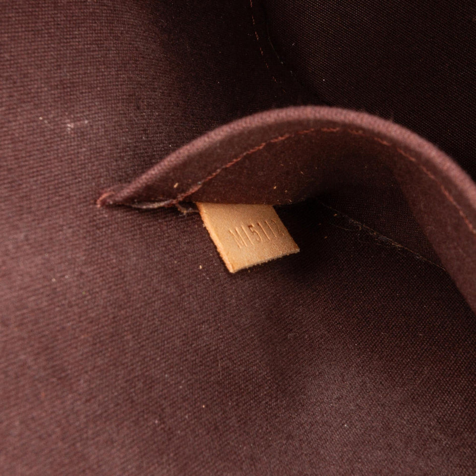 Louis Vuitton Monogram Vernis Alma BB (SHG-PvmuQo)