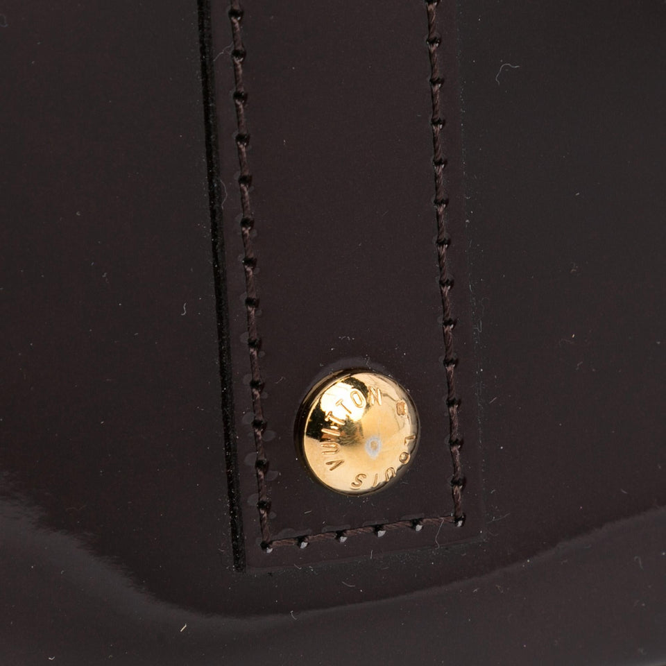 Louis Vuitton Monogram Vernis Alma BB (SHG-PvmuQo)
