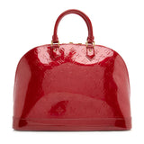 Louis Vuitton Monogram Vernis Alma GM Satchel (SHF-21415)