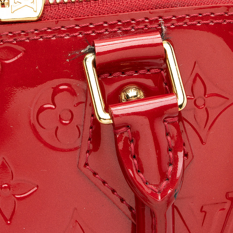 Louis Vuitton Monogram Vernis Alma GM Satchel (SHF-21415)