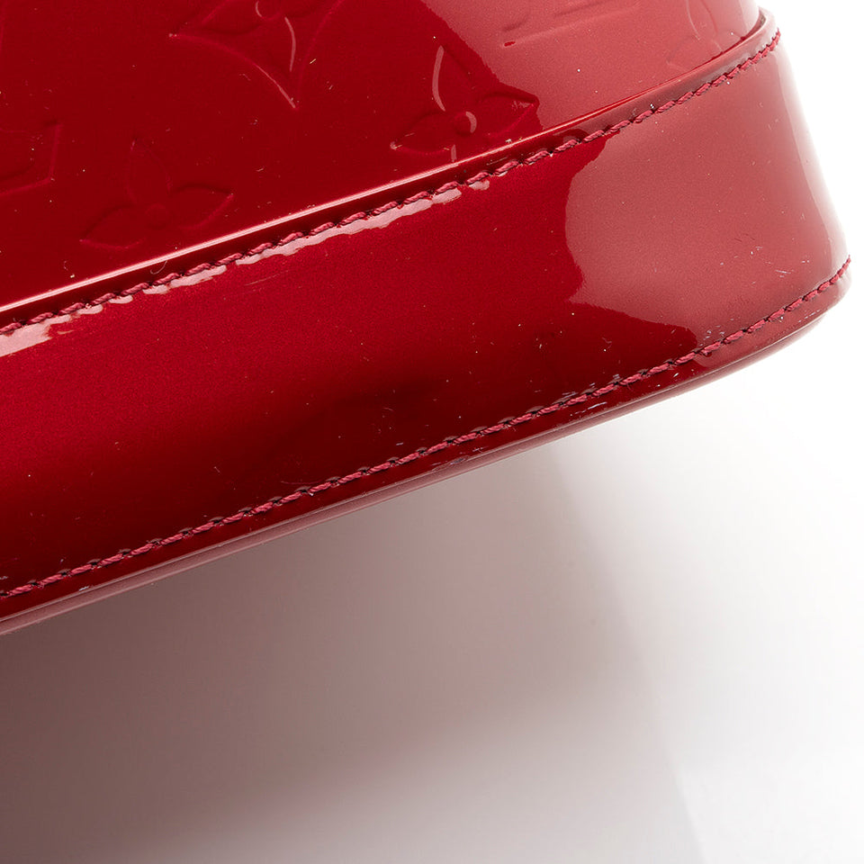Louis Vuitton Monogram Vernis Alma GM Satchel (SHF-21415)