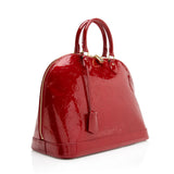 Louis Vuitton Monogram Vernis Alma GM Satchel (SHF-21415)