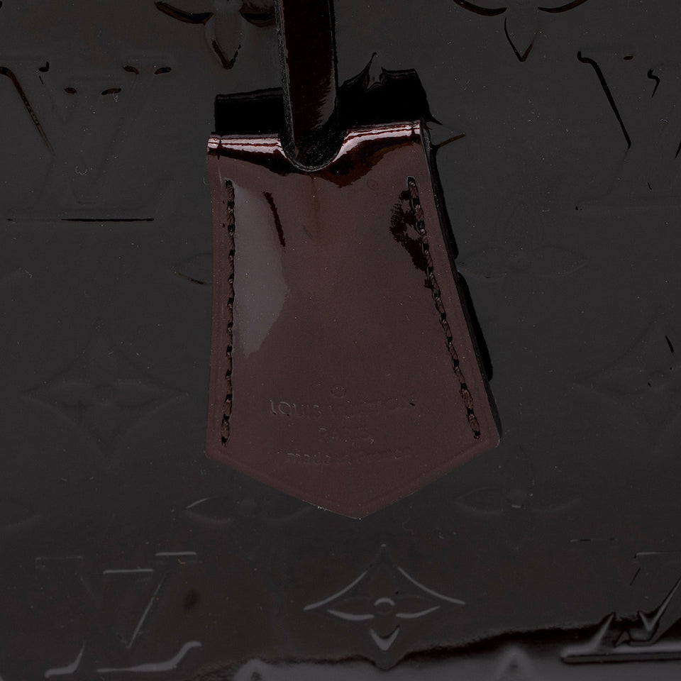 Louis Vuitton Monogram Vernis Alma GM Satchel (SHF-NbLRlp)