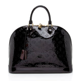 Louis Vuitton Monogram Vernis Alma GM Satchel (SHF-NbLRlp)