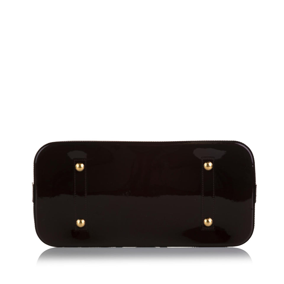 Louis Vuitton Monogram Vernis Alma GM (SHG-EQFJuw)