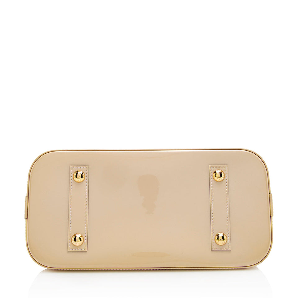 Louis Vuitton Monogram Vernis Alma PM Satchel (SHF-21750)