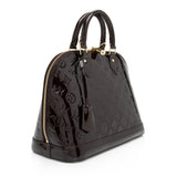 Louis Vuitton Monogram Vernis Alma PM Satchel (SHF-fmHWuP)