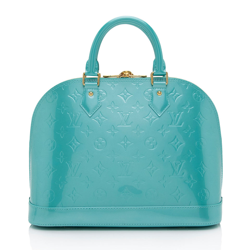 Louis Vuitton Monogram Vernis Alma PM Satchel (SHF-qtN90H)
