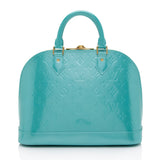 Louis Vuitton Monogram Vernis Alma PM Satchel (SHF-qtN90H)