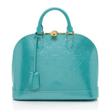 Louis Vuitton Monogram Vernis Alma PM Satchel (SHF-qtN90H)
