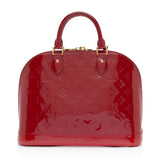 Louis Vuitton Monogram Vernis Alma PM Satchel (SHF-yz8PNO)