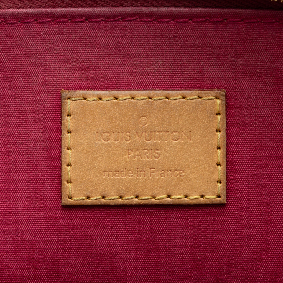 Louis Vuitton Monogram Vernis Alma PM Satchel (SHF-yz8PNO)