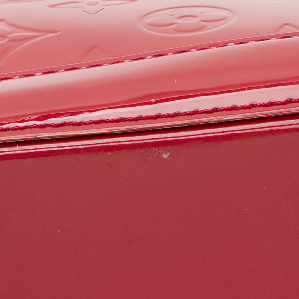 Louis Vuitton Monogram Vernis Alma PM Satchel (SHF-aJkS4O)