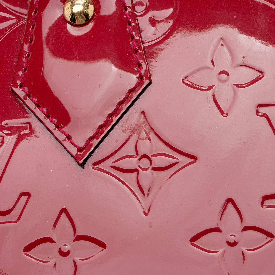Louis Vuitton Monogram Vernis Alma PM Satchel (SHF-aJkS4O)