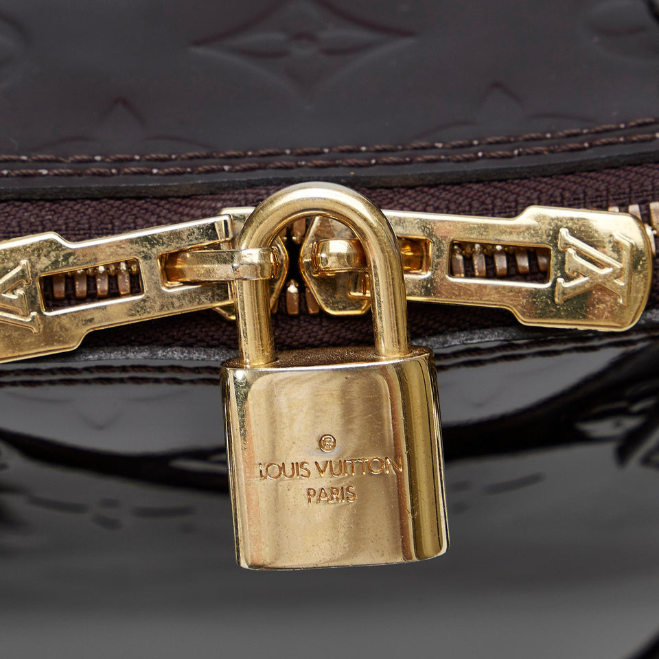 Louis Vuitton Monogram Vernis Alma PM (SHG-SkyOqF)