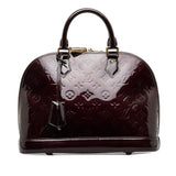 Louis Vuitton Monogram Vernis Alma PM (SHG-SkyOqF)