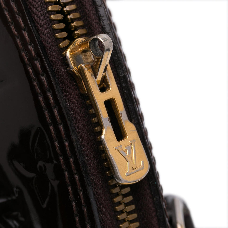 Louis Vuitton Monogram Vernis Alma PM (SHG-1McnUp)