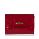 Louis Vuitton Monogram Vernis Bel Air Pochette (SHG-36533)