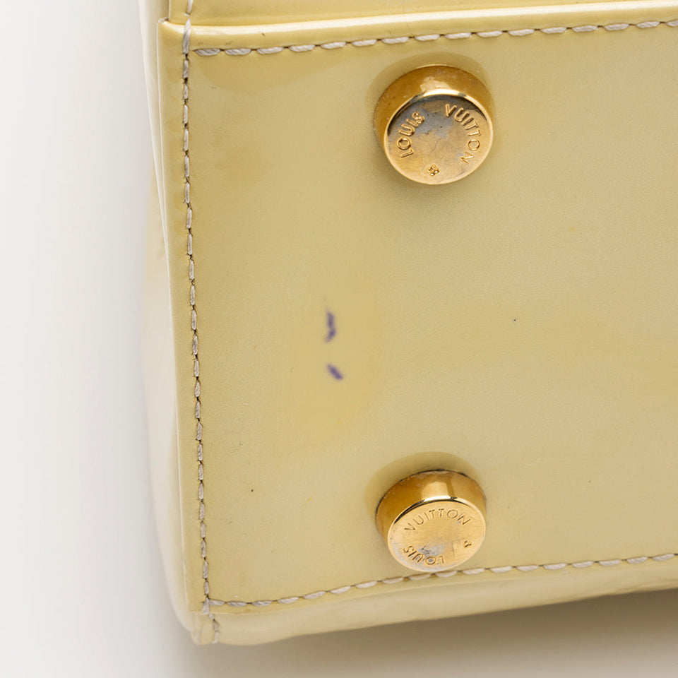 Louis Vuitton Monogram Vernis Brea MM Satchel (SHF-20211)