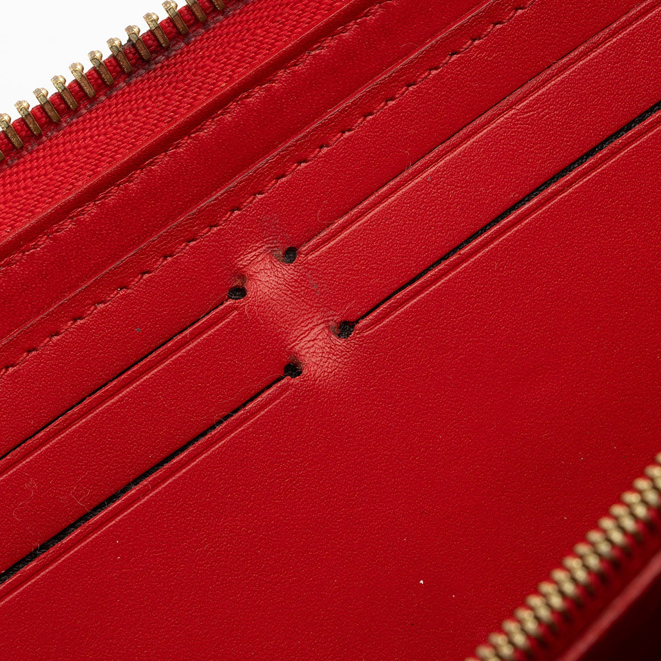 Louis Vuitton Monogram Vernis Clemence Wallet (SHF-kcl8gx)