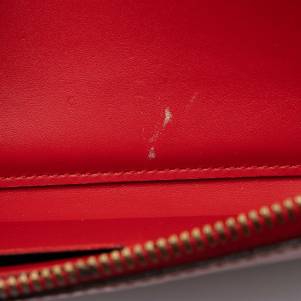 Louis Vuitton Monogram Vernis Clemence Wallet (SHF-kcl8gx)