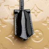 Louis Vuitton Monogram Vernis Lockit PM Satchel (SHF-21754)