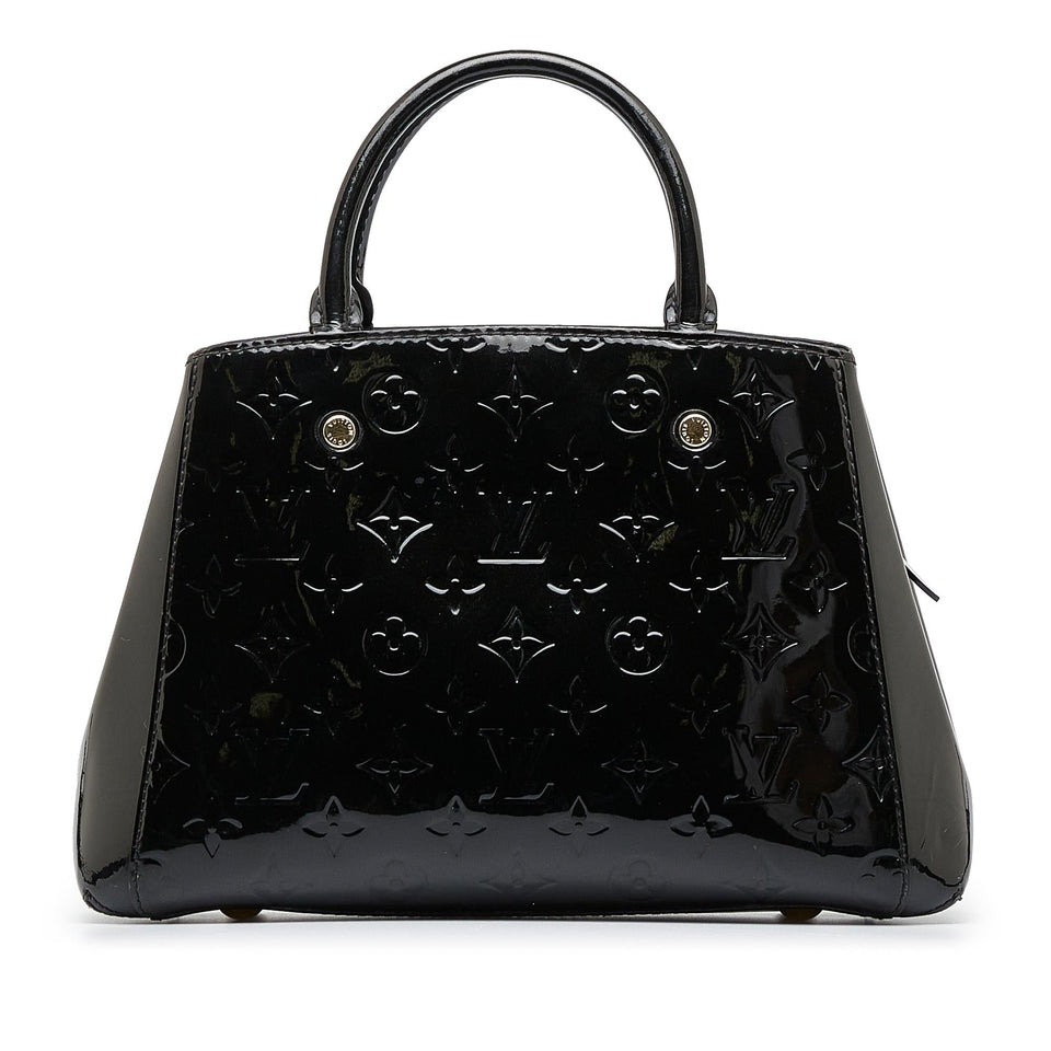 Louis Vuitton Monogram Vernis Montaigne BB (SHG-UBbqew)