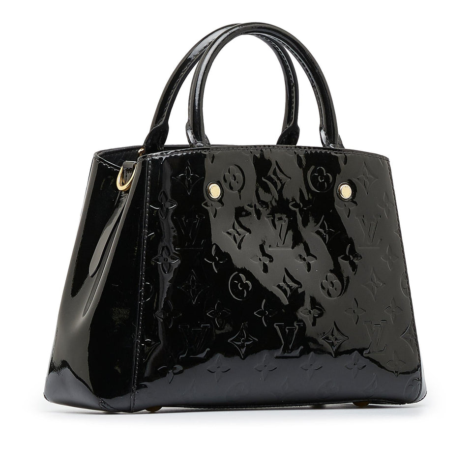 Louis Vuitton Monogram Vernis Montaigne BB (SHG-UBbqew)