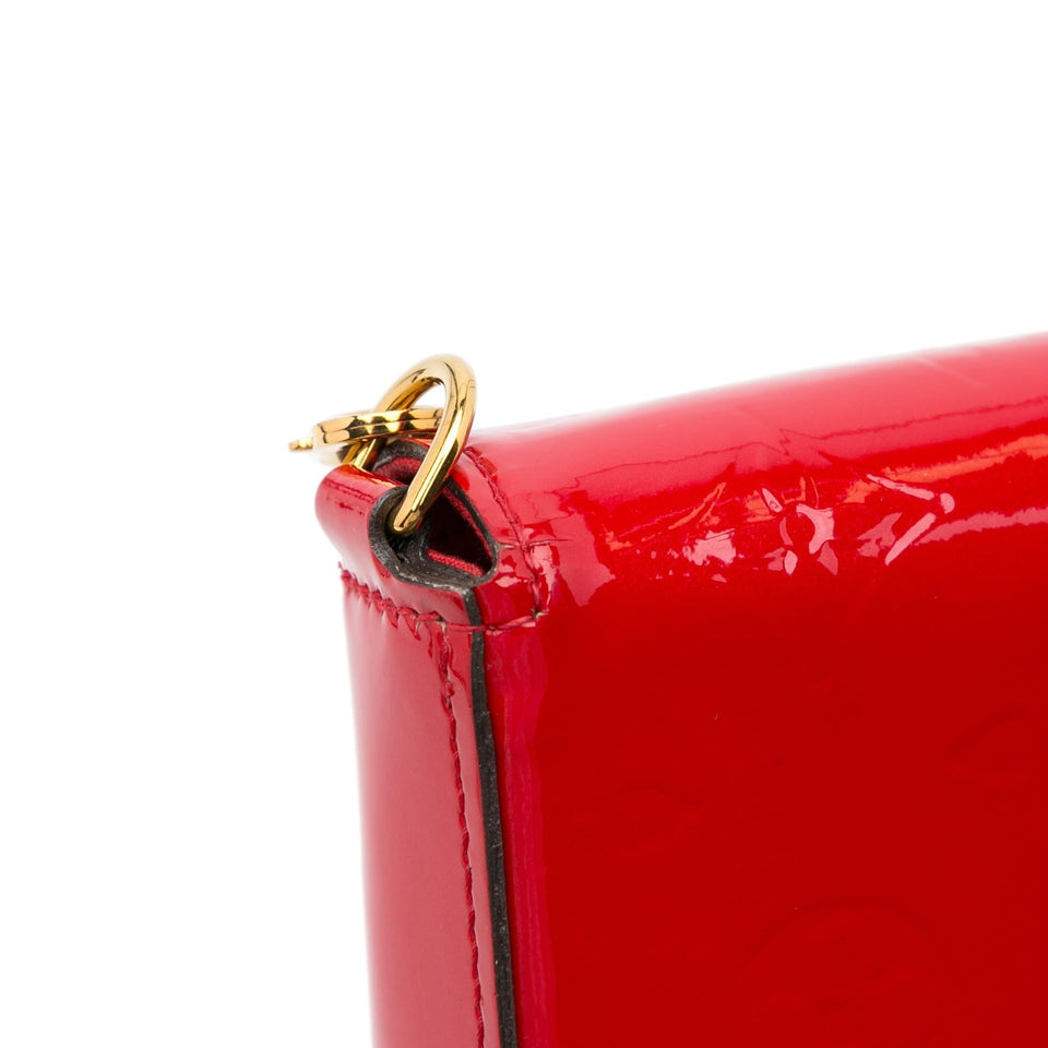 Louis Vuitton Monogram Vernis Pochette Felicie (SHG-YbsGA2)