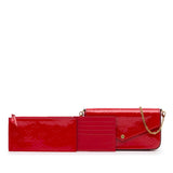 Louis Vuitton Monogram Vernis Pochette Felicie (SHG-YbsGA2)