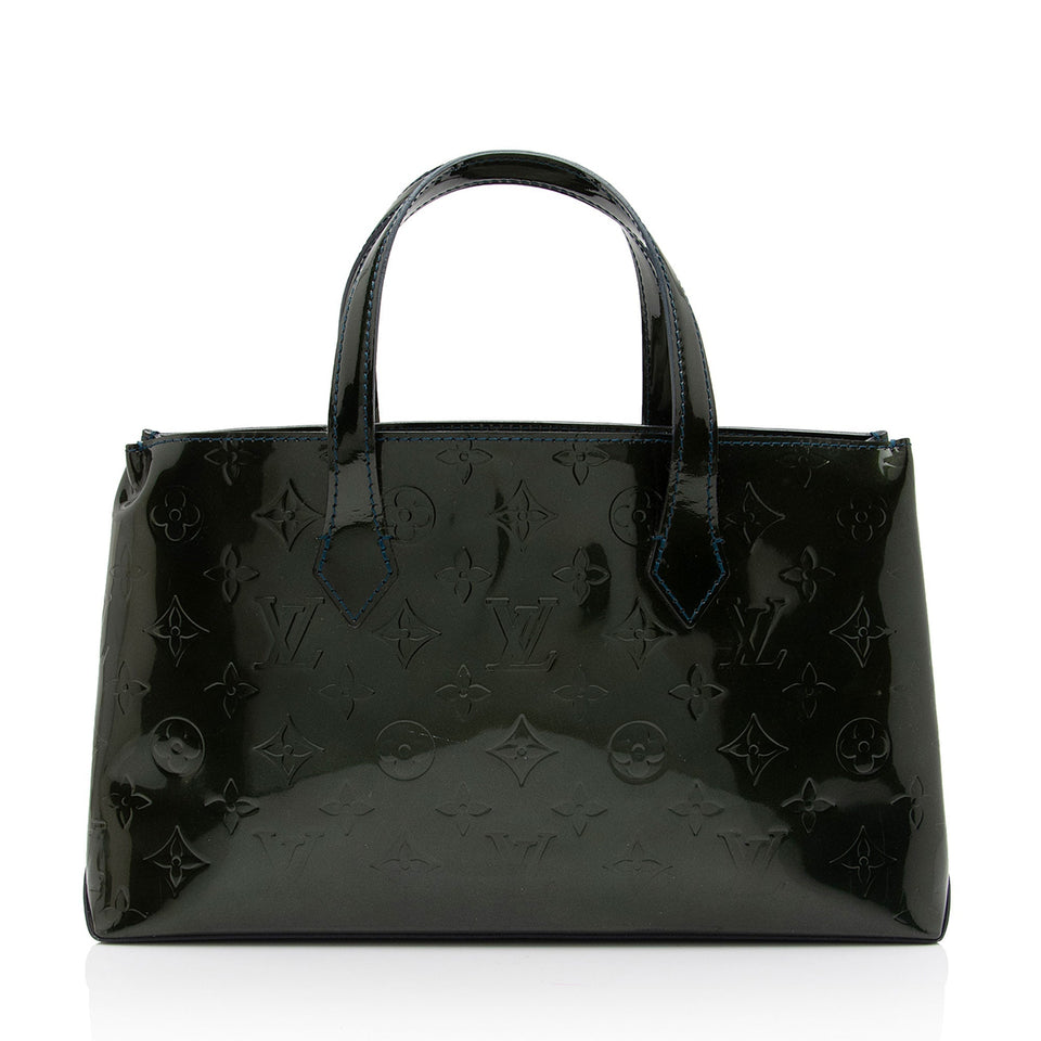 Louis Vuitton Monogram Vernis Wilshire PM Tote (SHF-ZcOAu3)