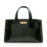 Louis Vuitton Monogram Vernis Wilshire PM Tote (SHF-ZcOAu3)