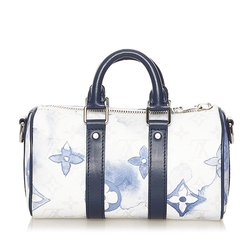 Louis Vuitton Monogram Watercolor Keepall XS (SHG-35308)