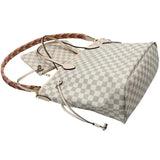 Louis Vuitton Neverfull Azur 2022 Mm Limited Edition Braided Cross Strap Damier Tote LV-B0330P-A001