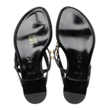 Louis Vuitton Patent Leather Studded Slide Sandals - Size 8 / 38 (SHF-23338)