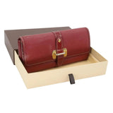 Louis Vuitton Pebbled Leather Strap Buckle Long Continental Wallet LV-W0930P-0414