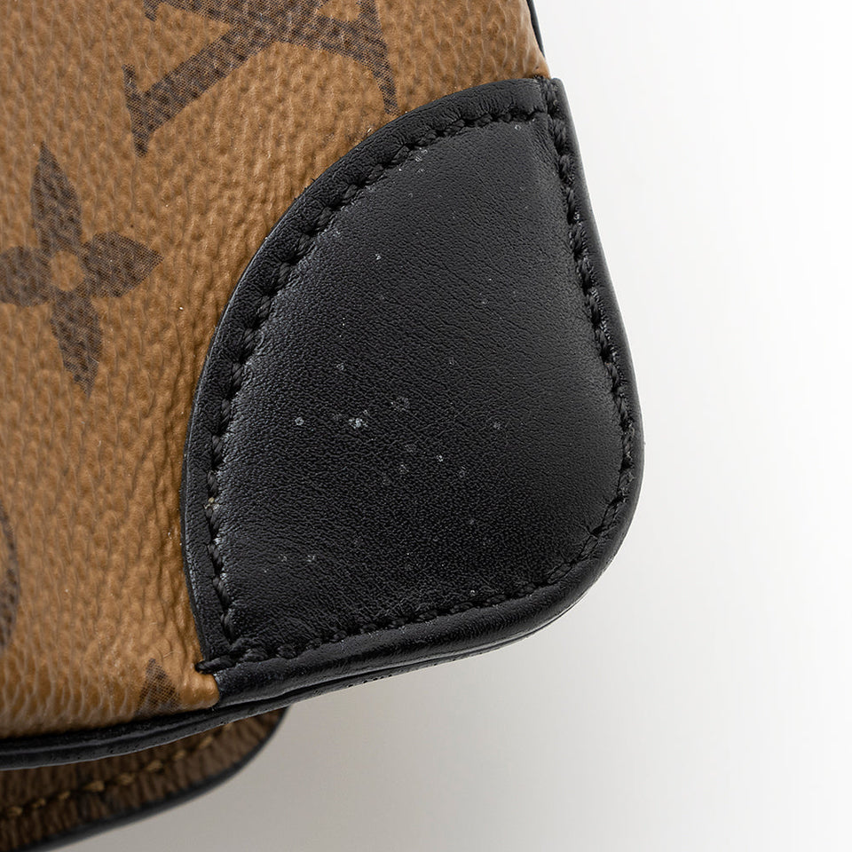Louis Vuitton Reverse Monogram City Malle MM Satchel (SHF-20663)